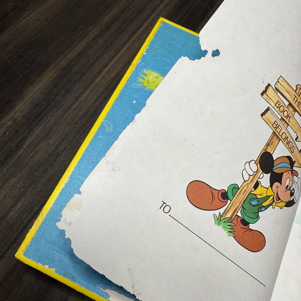 The Runaway Kite‎ Disney Small World Library An Adventure in Japan Goofy Mickey - Picture 3 of 5